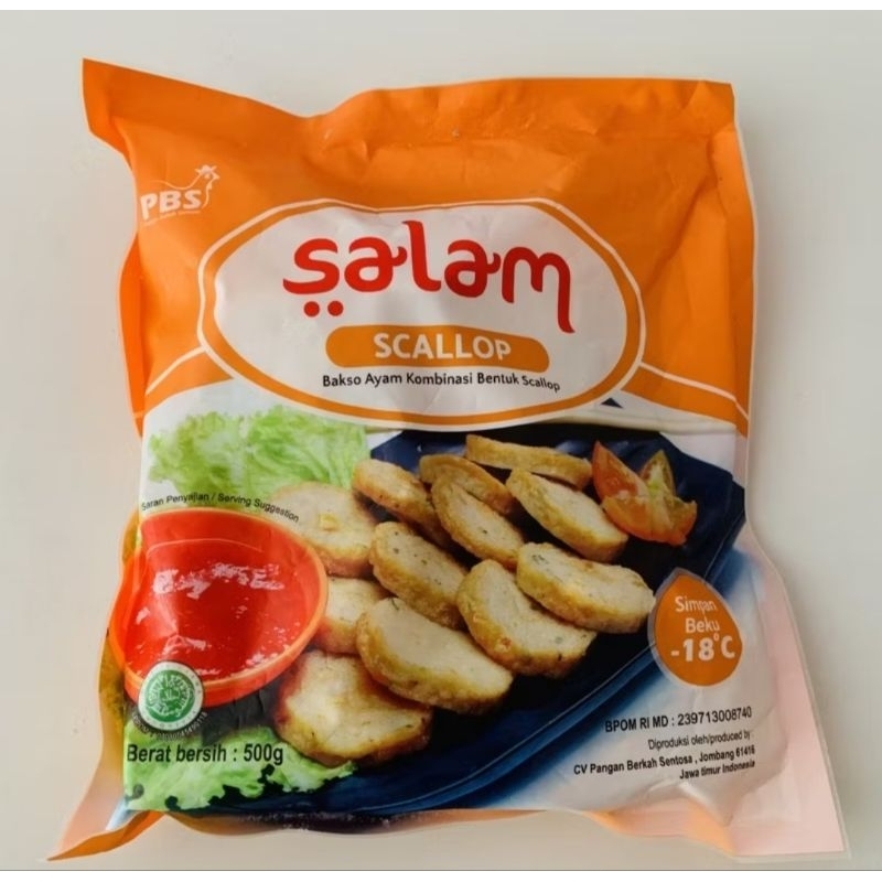 

(READY) Salam Scallop Frozen Food & Cemilan