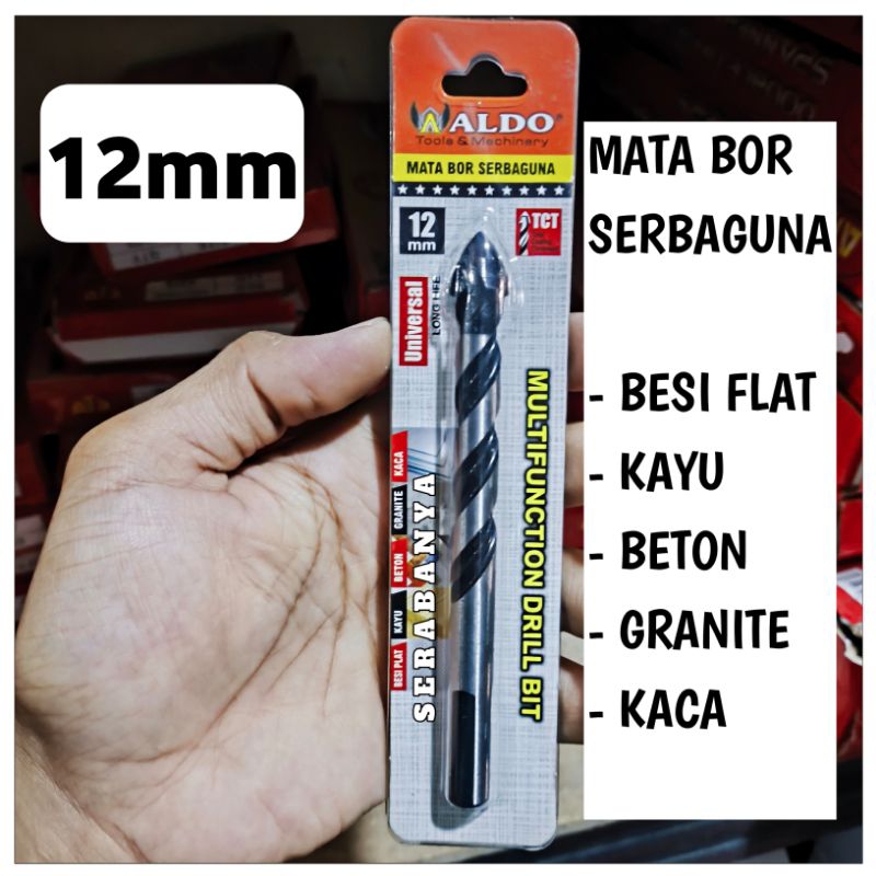 ALDO Mata Bor Serbaguna 12mm / Universal Multifungsi