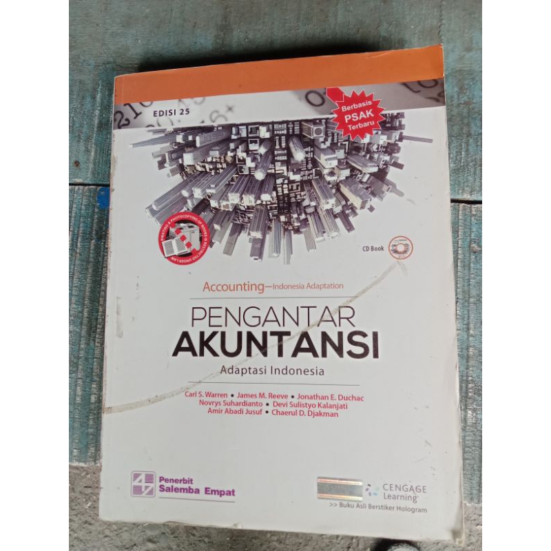 Buku PENGANTAR AKUNTANSI. CARL S..WARREN