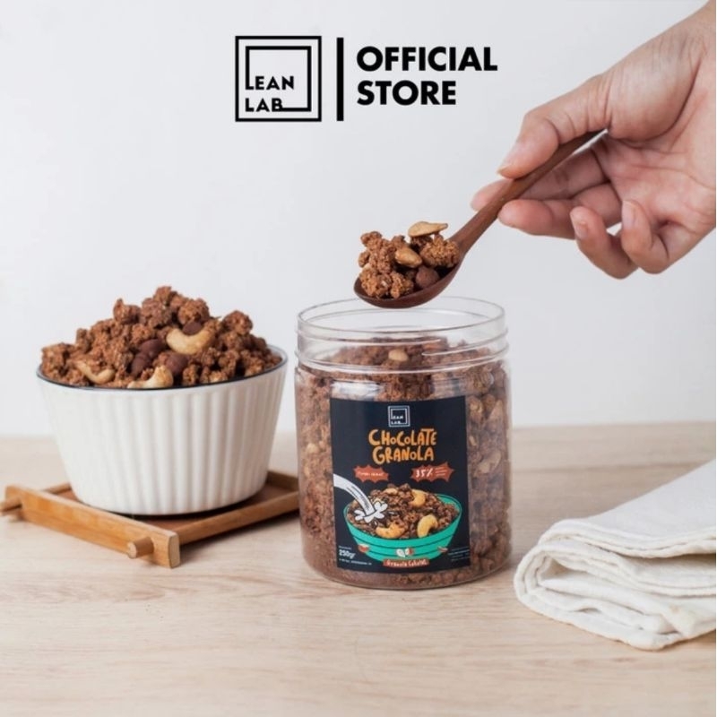 

LEAN LAB granola 250g leanlab granola coklat strawbery