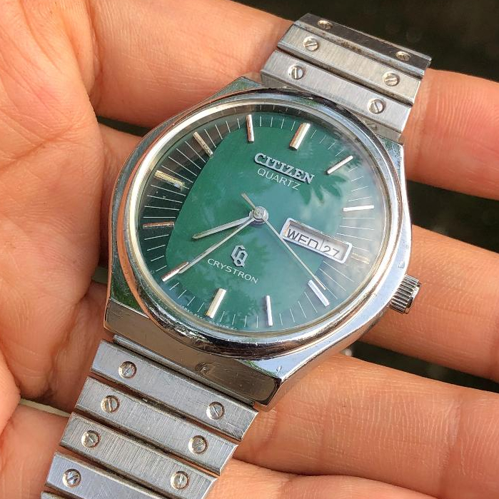 Jam tangan citizen quartz second original