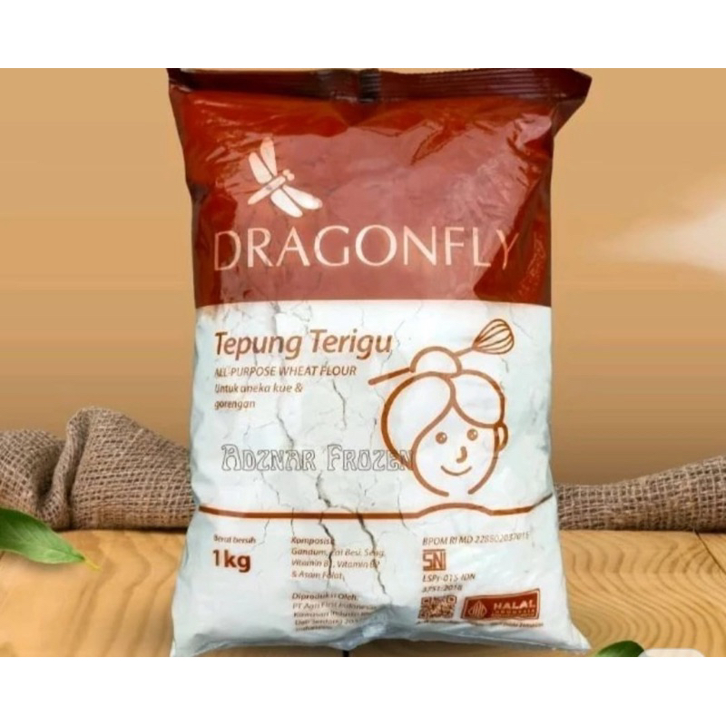 

TEPUNG TERIGU DRAGON FLY 1KG