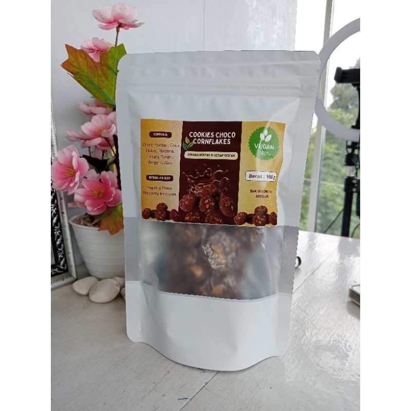 

Vegan Cookies Choco Cornflakes 100gram