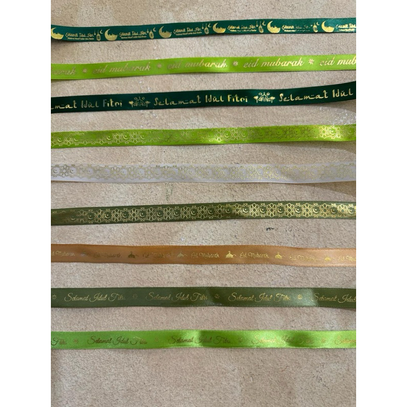 

Pita Lebaran / Idul Fitri 1,3cm - Satin