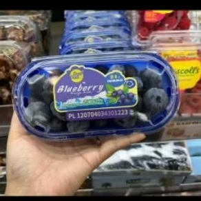 

Buah blueberry import jumbo 24 ++super gua gua 200 gram