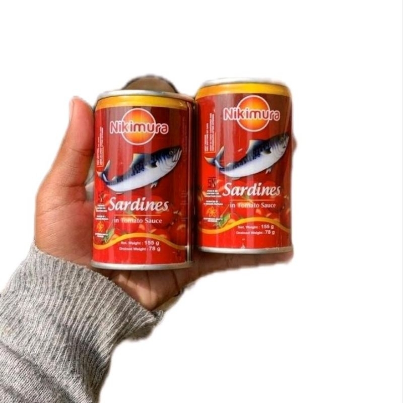 

Sarden Nikimura 168 gr 1 dus isi 50 Pcs