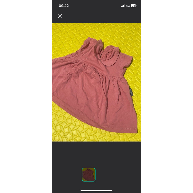 preloved peplum dress