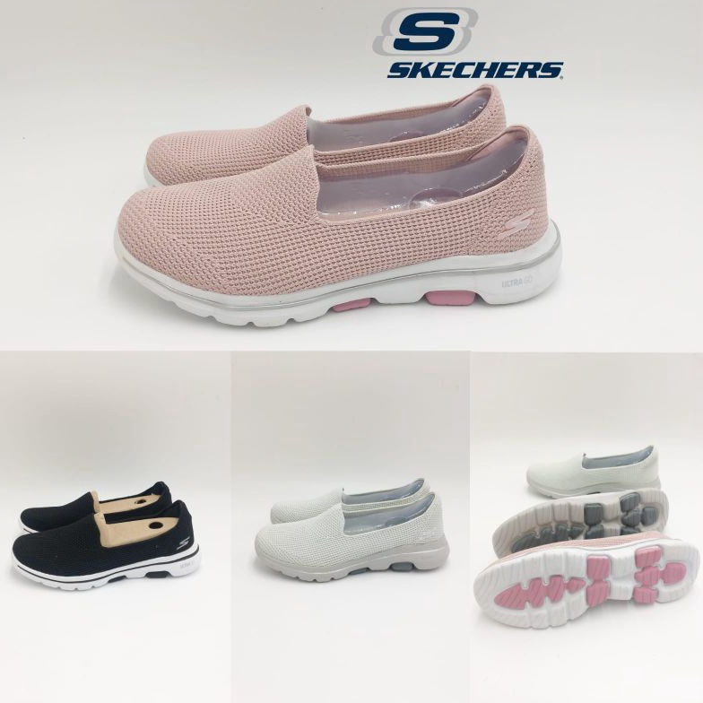 KODE X32L Skechers Go Walk 5 Blessed Woman  Skechers Wanita Go Walk 5 Blessed