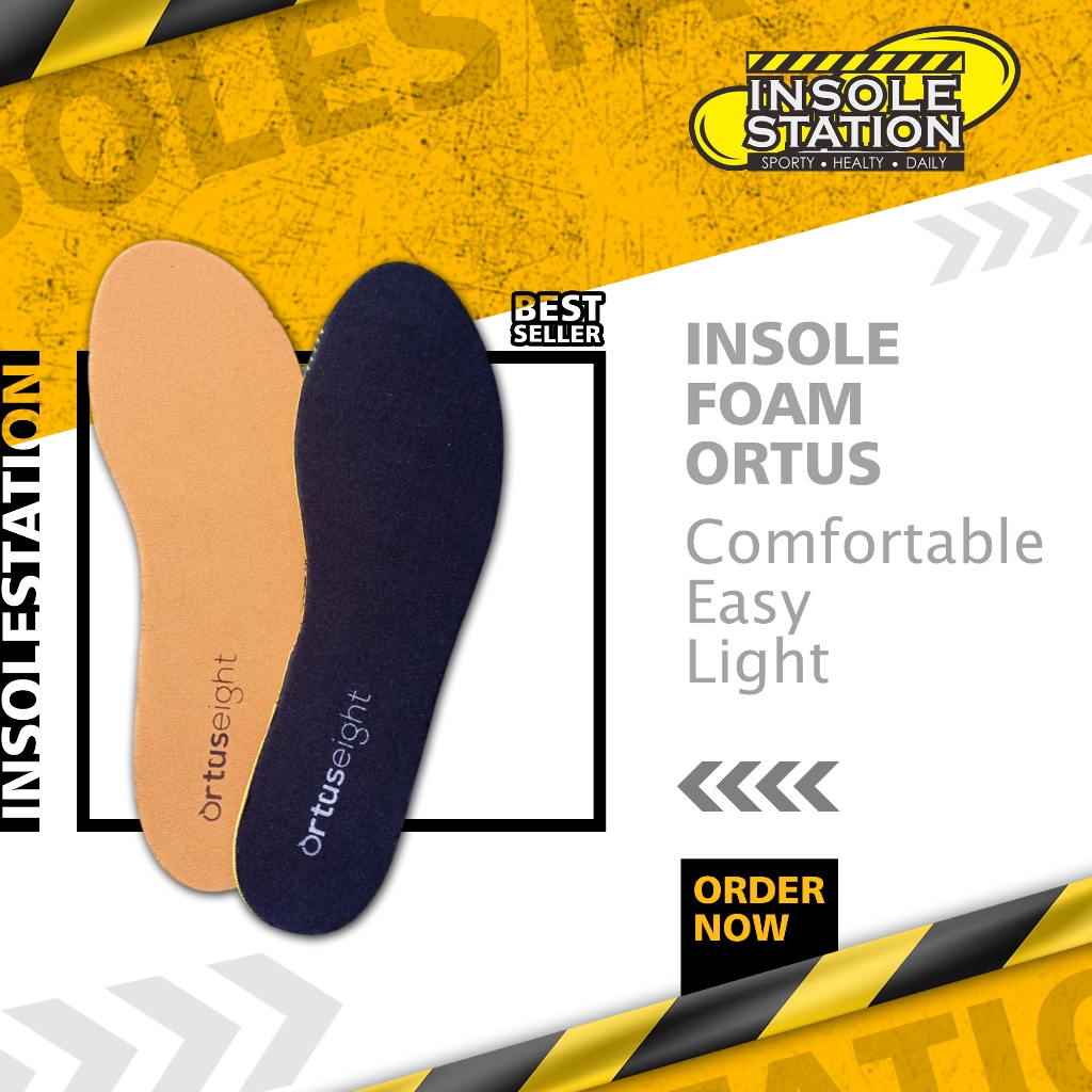 Insole bantalan alas kaki sport sepatu alas matras memory foam ortuseight futsal sepakbola