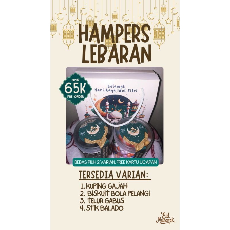 

HAMPERS BOX LEBARAN