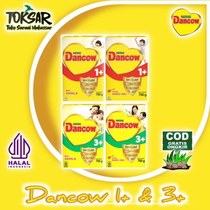 

Dancow 1+ Susu Pertumbuhan Vanila & Madu | Dancow 3 + Susu Pertumbuhan Vanila & Madu