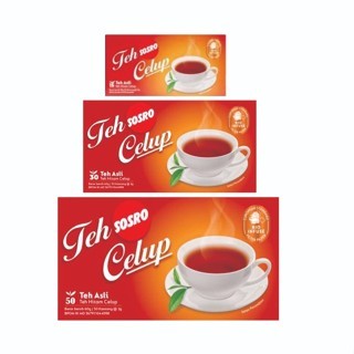 

Teh Celup Sosro Teh Asli Black Tea isi 15/30/50 - Teh Celup