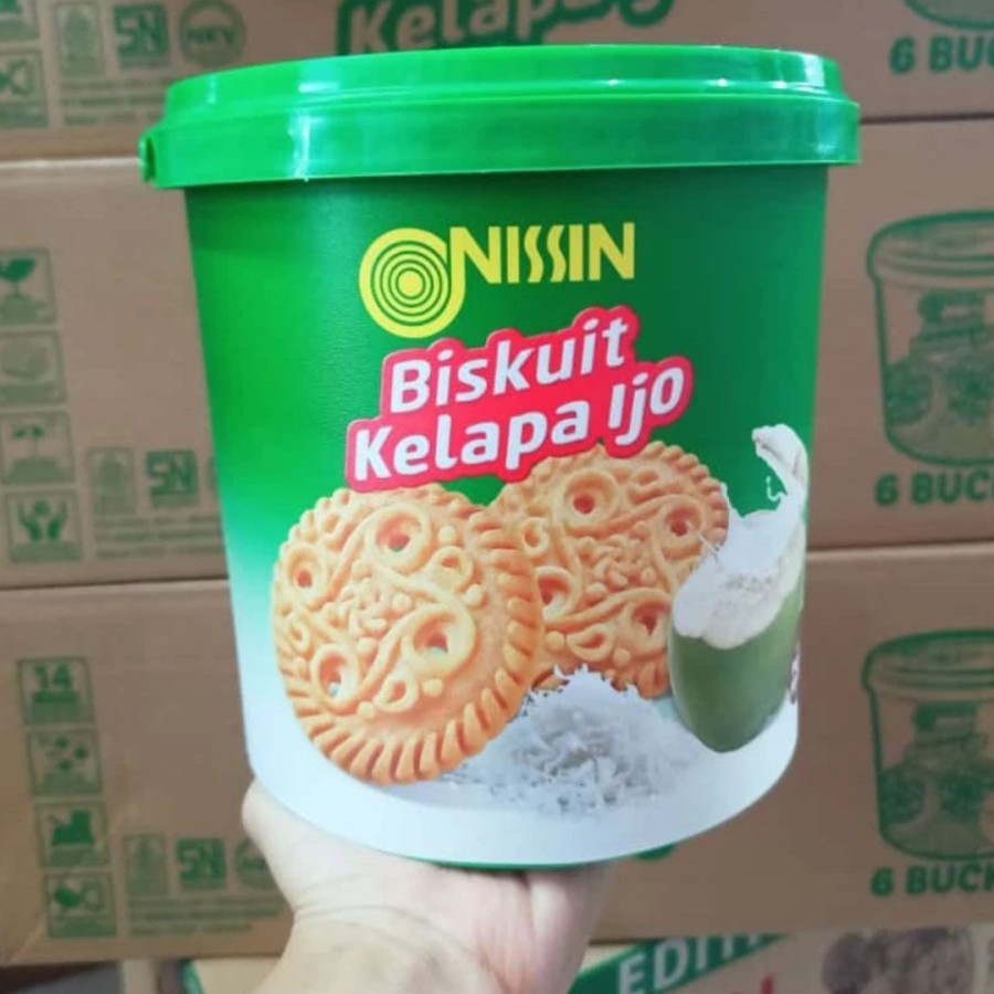 

biskuit nissin kelapa iji top ember 350gr