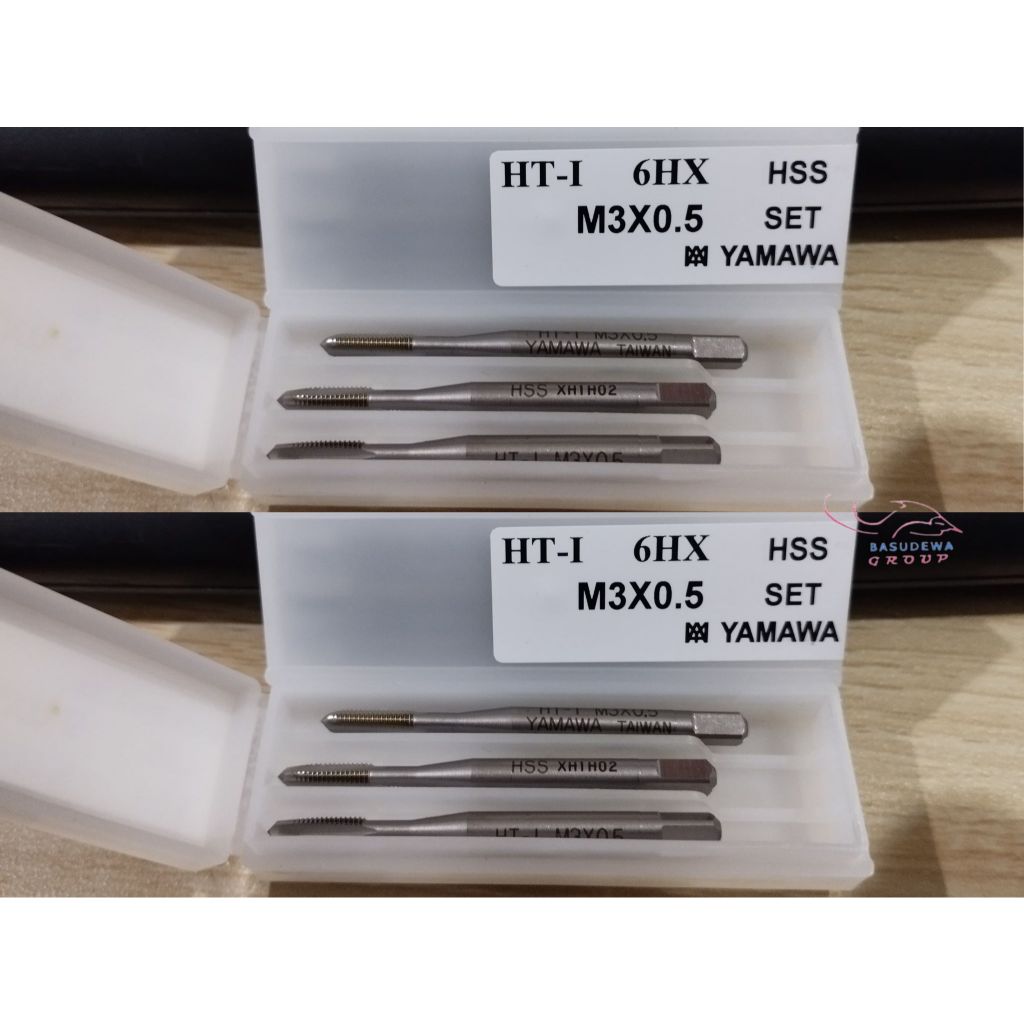 HANDTAP YAMAWA M3 x 0.5 / HAND TAP M3x0.5 YAMAWA