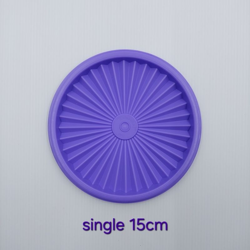 Tupperware Seal Single Deco Tutup Toples Deco 15cm