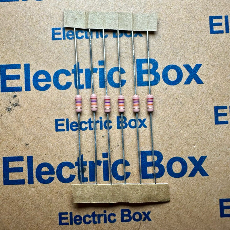 resistor 27k 1/4 japan renceng