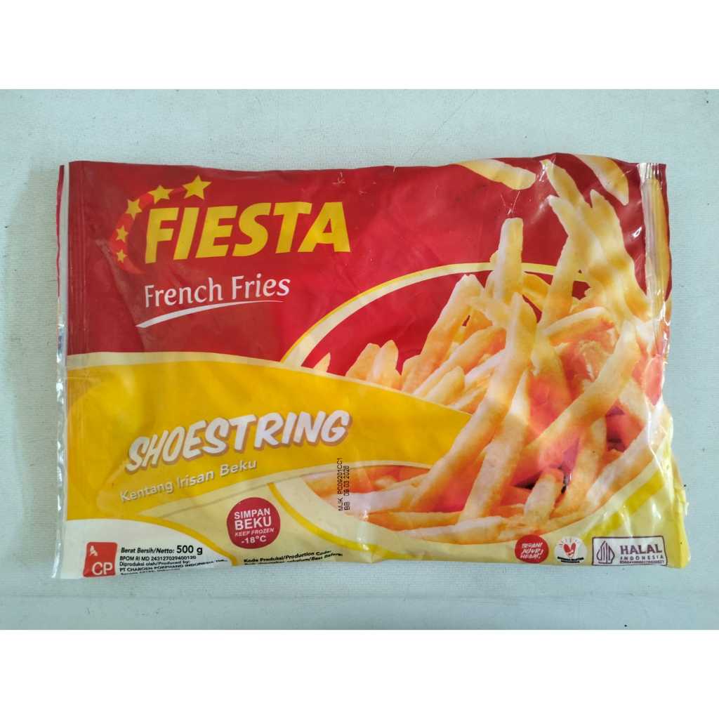 

FIESTA SHOESTRING KENTANG 500 GRAM