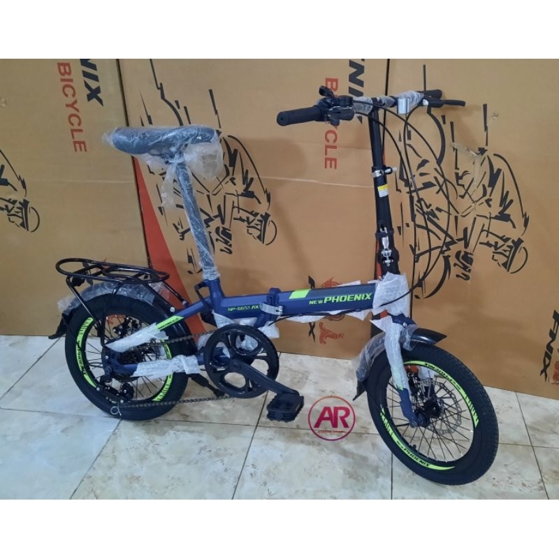 SEPEDA LIPAT 16 PHOENIX NEW NP 6651 AX CAKRAM
