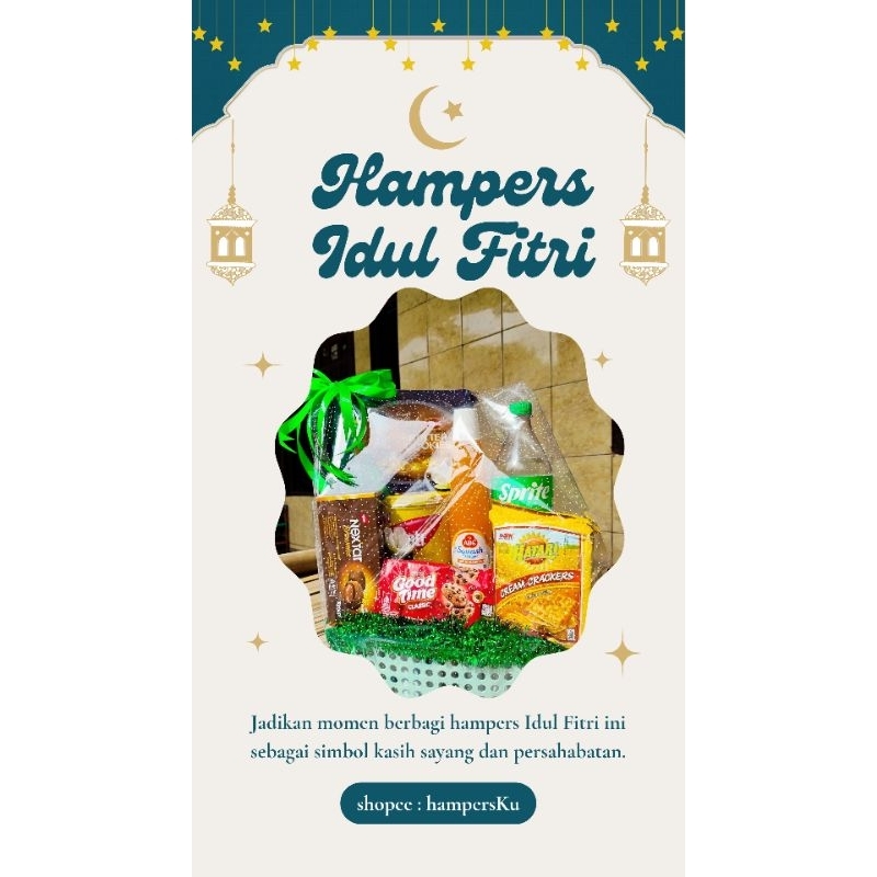 

Hampers snack dan minuman