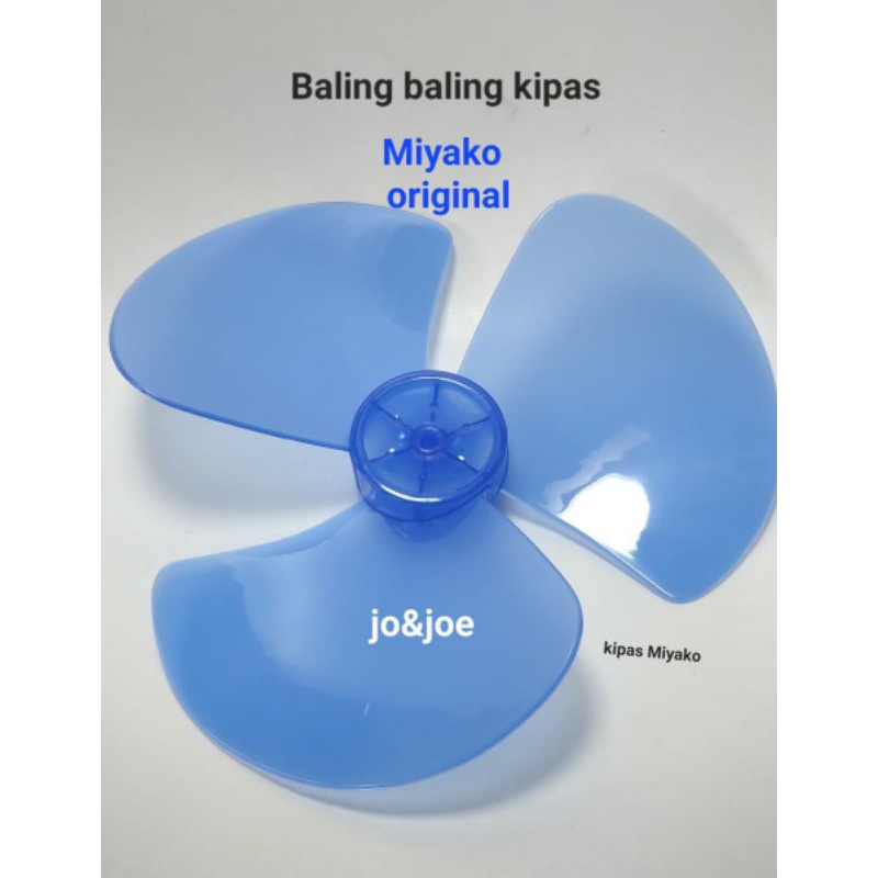 Baling baling kipas angin Miyako 9 inch