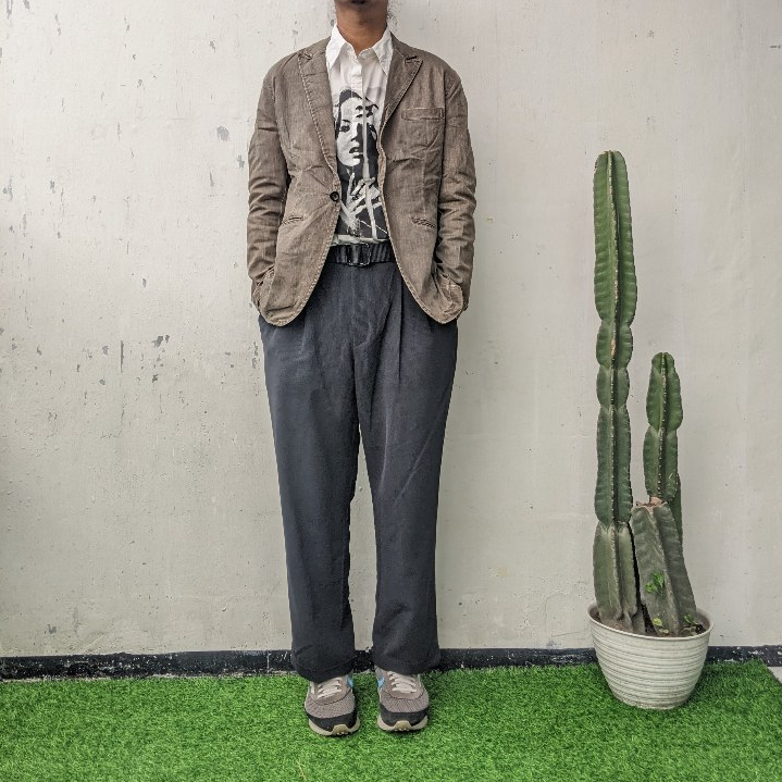 JACKET BLAZER DENIM HAMNETT