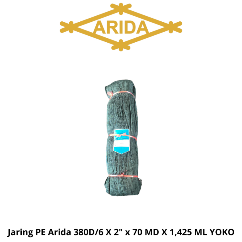 Jaring PE Arida 380D/6 X 2" X 70 MD X 70 METER YOKO