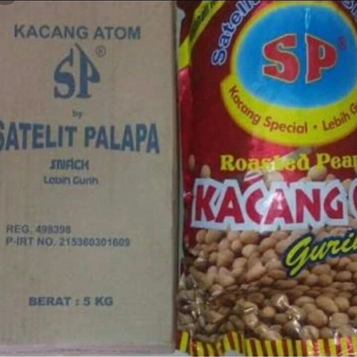 

Kacang Telor Atom Satelit Palapa 5Kg 5.000Gram