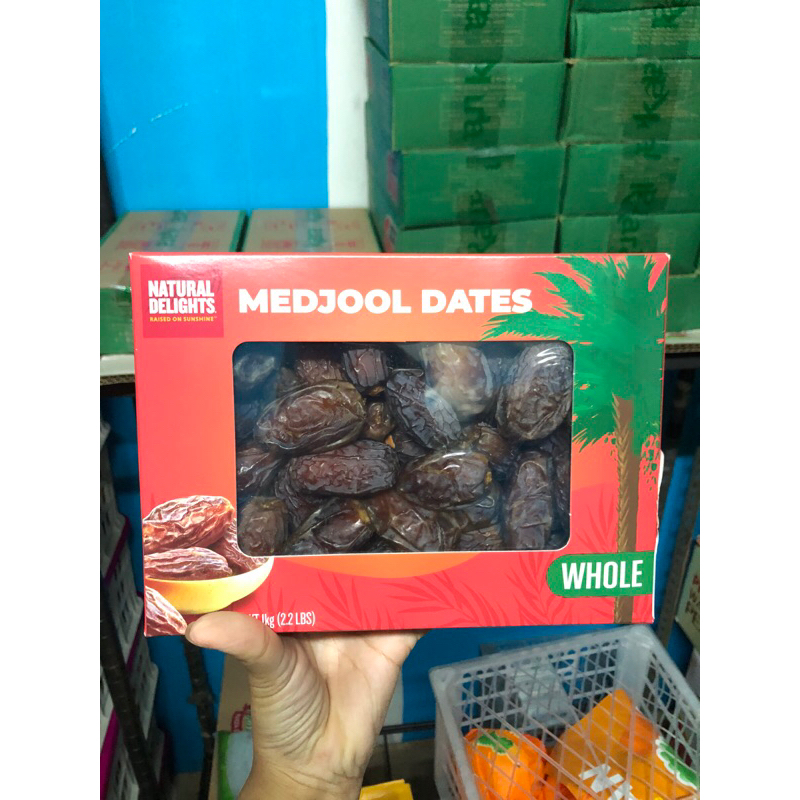 

Kurma Medjool Dates USA Berat 1kg /pack