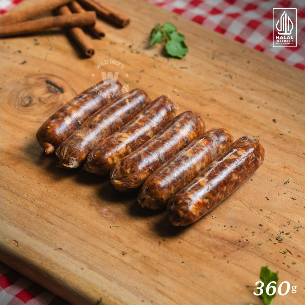 

Spicy Beef Sausages / Breakfast Sausages / Premium Beef Sausages / Sosis Daging Sapi Premium
