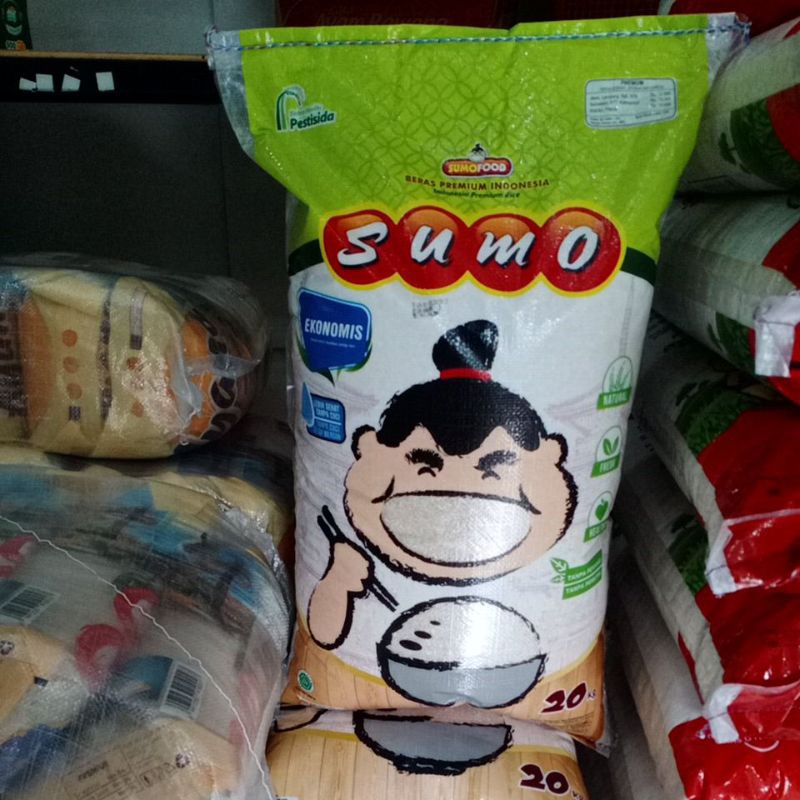 

KTr190 BERAS SUMO 20 KG 20KG / SUMO MERAH 20KG SUMO HIJAU 20KG