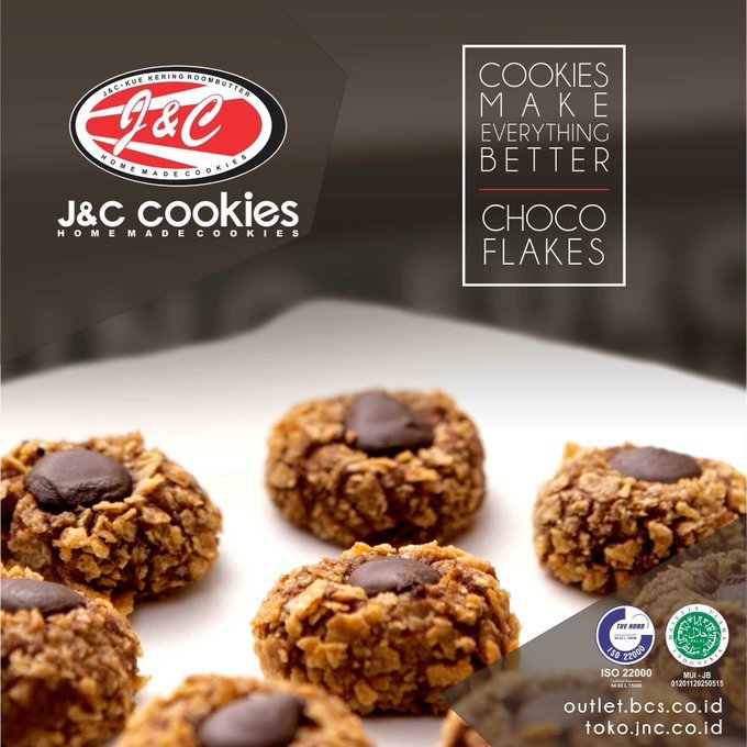 

Choco Flakes JnC Cookies J&C Reguler