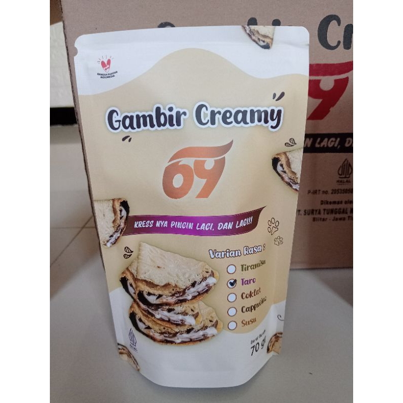 

Gambir Creamy Taro