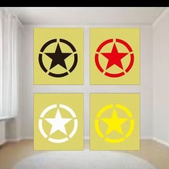 

stiker stiker cutting keren gambar bintang