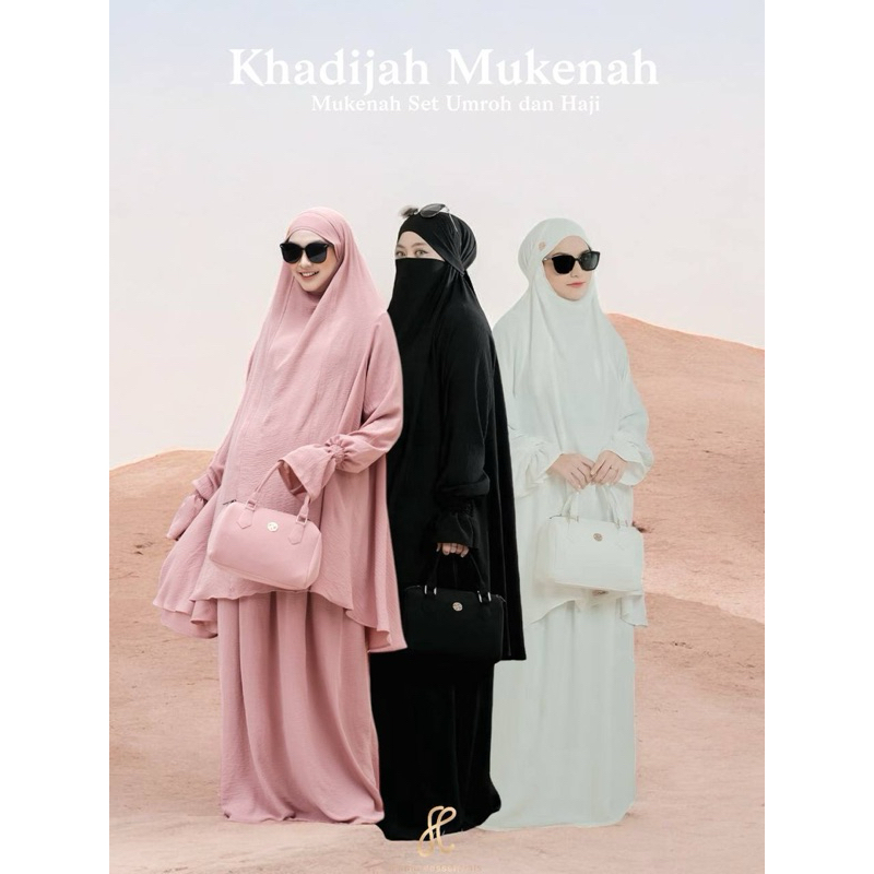 KHADIJAH MUKENA UMRAH DAN HAJI | MUKENA UMRAH DAN HAJI