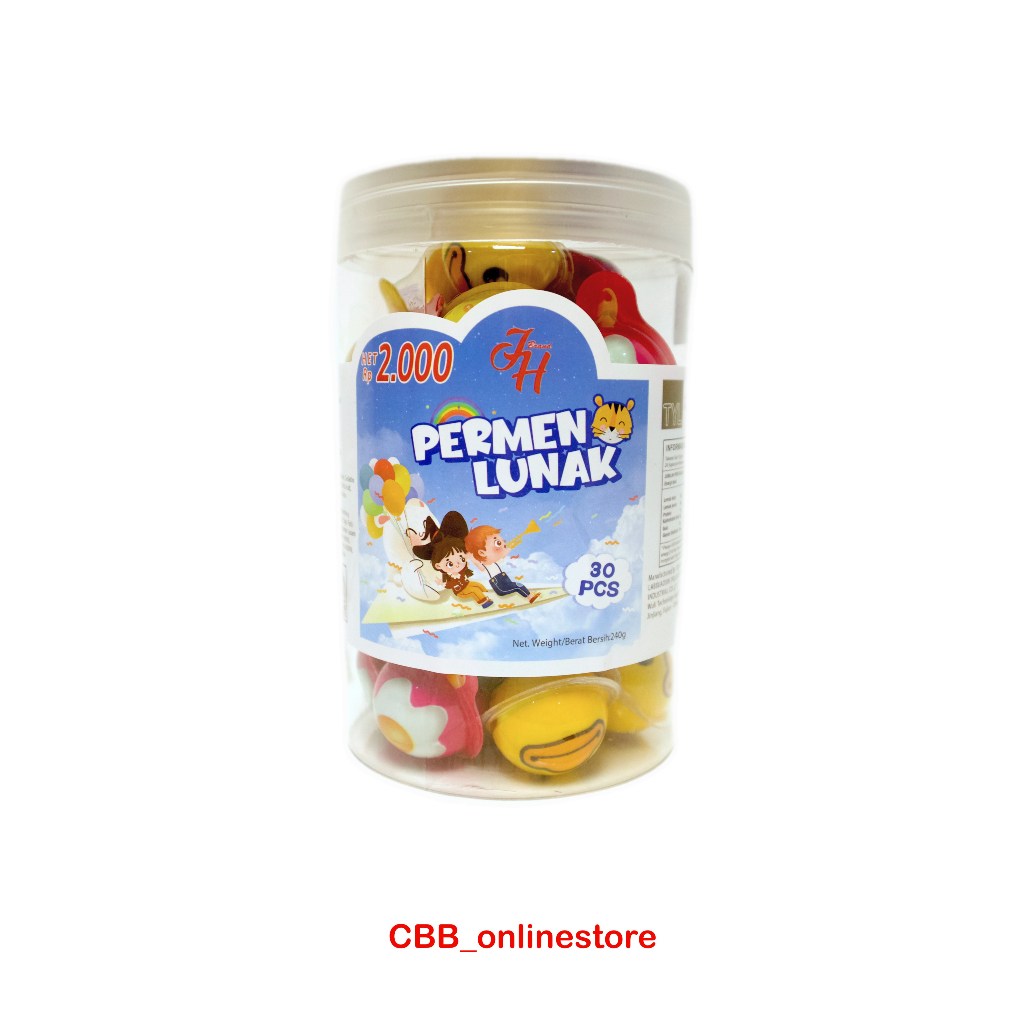 

Permen Lunak isi 30pcs - Permen Lunak dengan rasa manis yang enak banget!