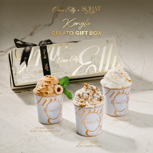 

Oma Elly x Sobat Konglo : Konglo Gelato Gift Box