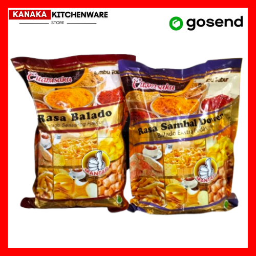 

BUMBU BALADO DAN SAMBAL DOWER CITARASAKU 1KG / BUMBU CITARASAKU / BUMBU TABUR / BAHAN MAKANAN