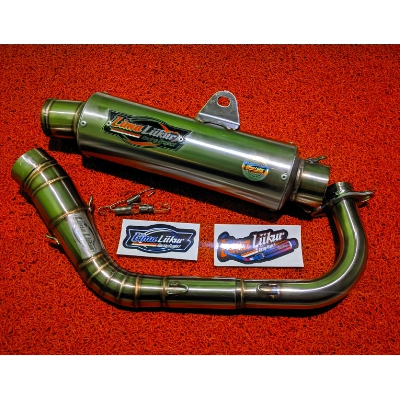 Knalpot Racing Yamaha Mio Roadrace 200cc/Mio FFA - Knalpot Limaliikur Racing Original