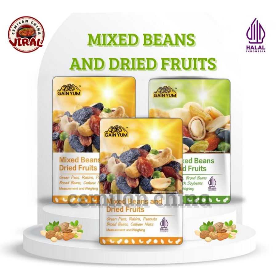 

[HALAL] daily mixed beans and dried fruit/kacang/buah kering/75g/daily nuts