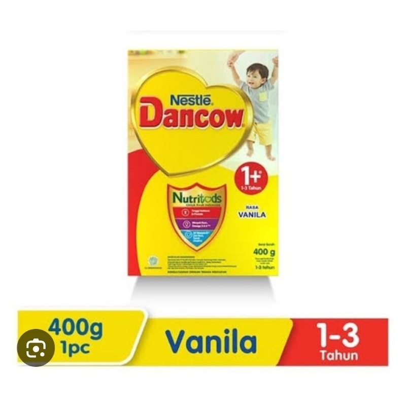 

dancow 1+ vanila 1200g (400g×3) exp agustus 2025