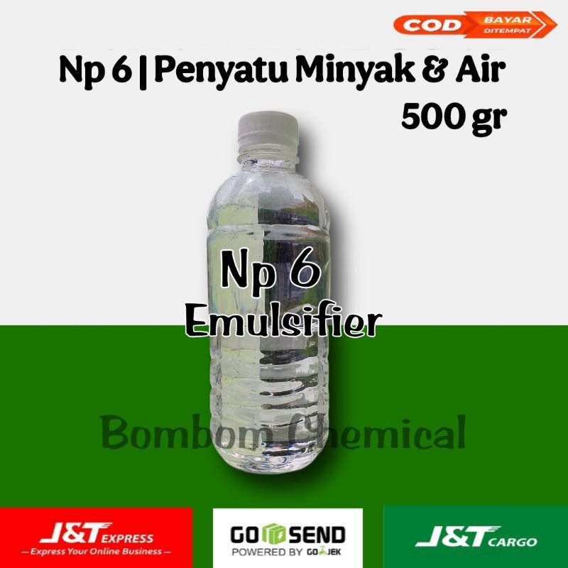 Np 6 | Emulsifier | Penyatu Minyak & Air
