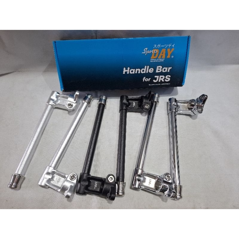 Stang Stir Jepit JRS Set Jalu Stang uk 30 Rx King dan UK 33 Ninja + Peninggi Stang Stanlis