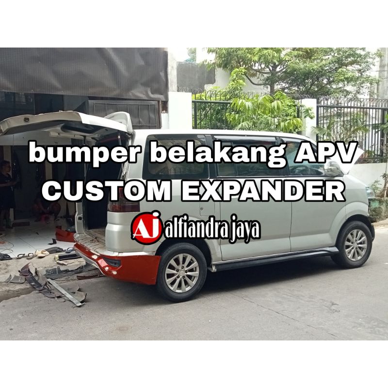 bemper bumper custom kastem APV RAISE PNP depan belakang