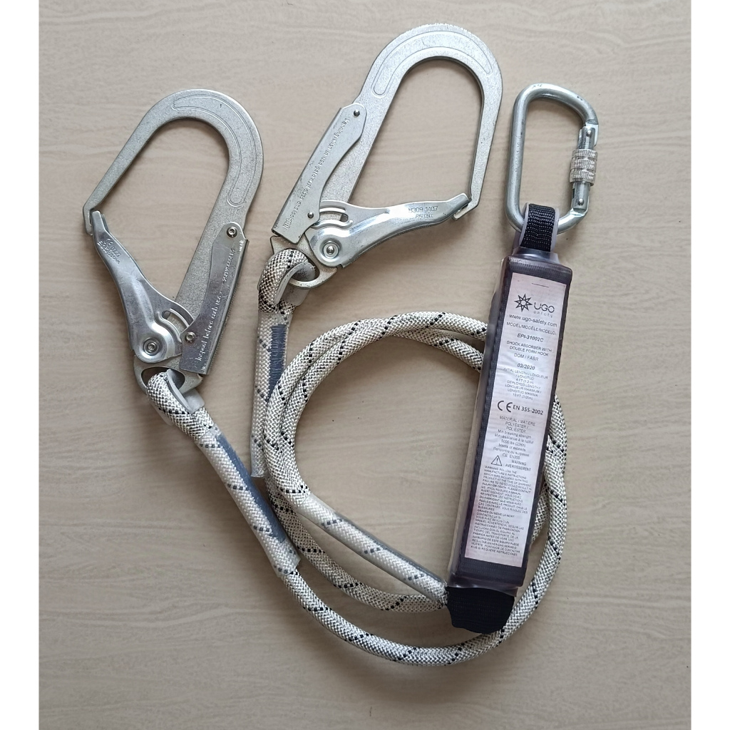 UGO Safety® 31002C - Lanyard Body Harness Safety