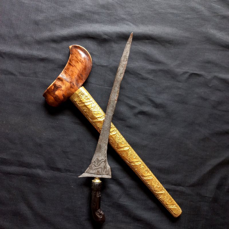 Pusaka Sepuh Lokasian | Keris Brojol Pamor Nunggak Semi Est. Tuban Mataram Sepuh