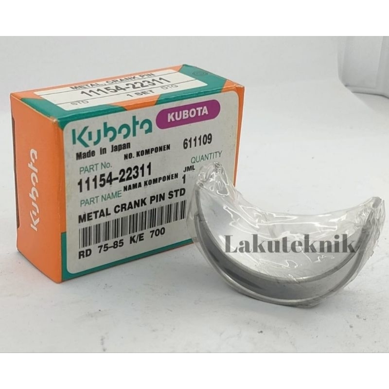 Metal Jalan (std) RD85 Kubota CPM Crank Pin Metal RD85 Kubota Deisel