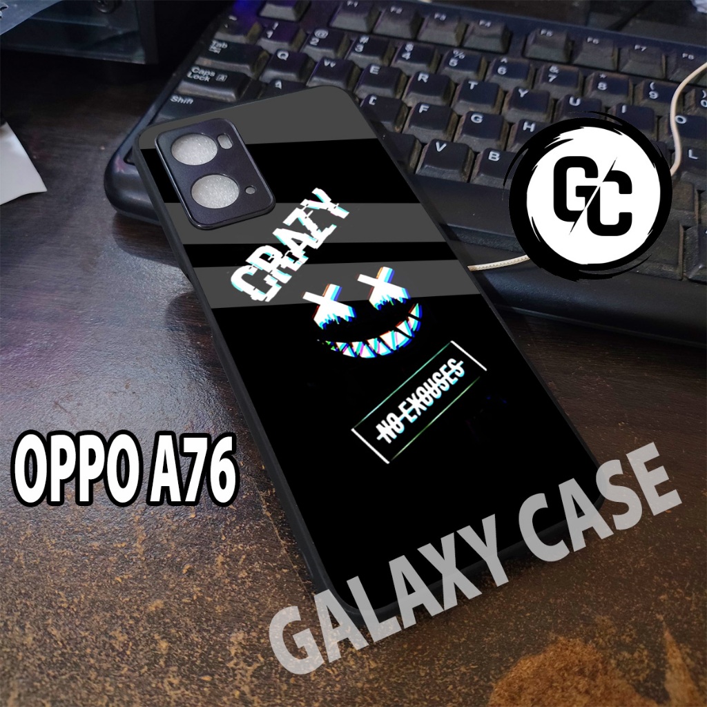 case OPPO A76/GC24/Motif COWOK/softcase glossy OPPO A76 A36/Casing OPPO A76/Case glitter/kesing
