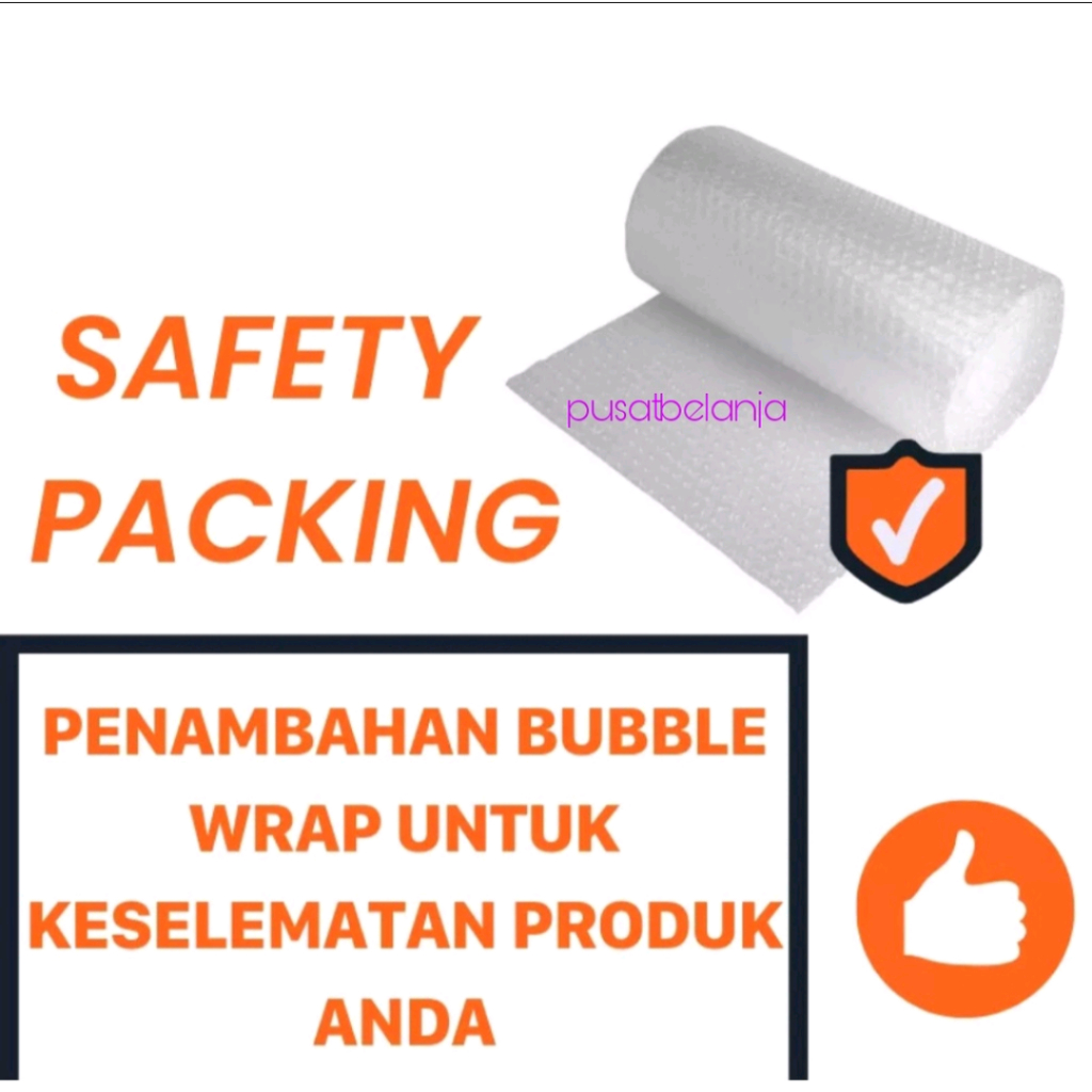 

Packing Tambahan Bubble Wrap untuk Keamanan Barang Sampai Tujuan