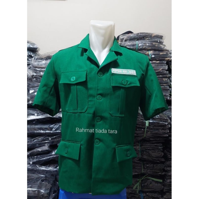 JAS ANSOR MODEL BUNG KARNO BAHAN AVANO PREMIUM BET TIMBUL/JAS ANSOR BORDIR TIMBUL