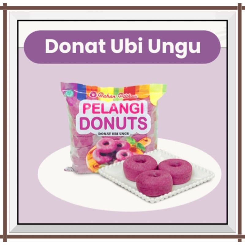 

Donat Ubi Ungu Mini 21 + Gula Tepung by Pelangi Donuts - Frozen